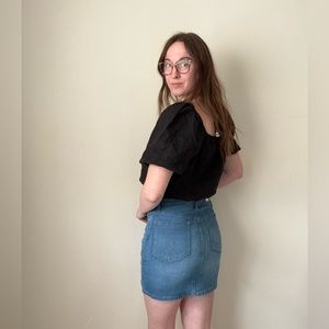 Calvin Klein Jean Mini Skirt